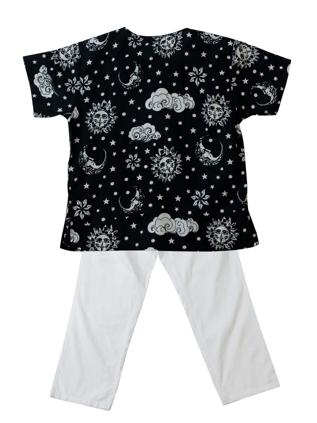Cotton Night Suit for Kids | Nayantaara Black