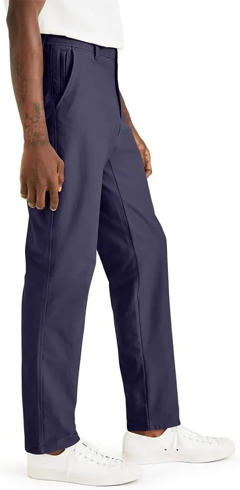DOCKERS Mens Comfort Knit Chino Straight Fit Smart 360 Knit Pants (Regular and Big & Tall)