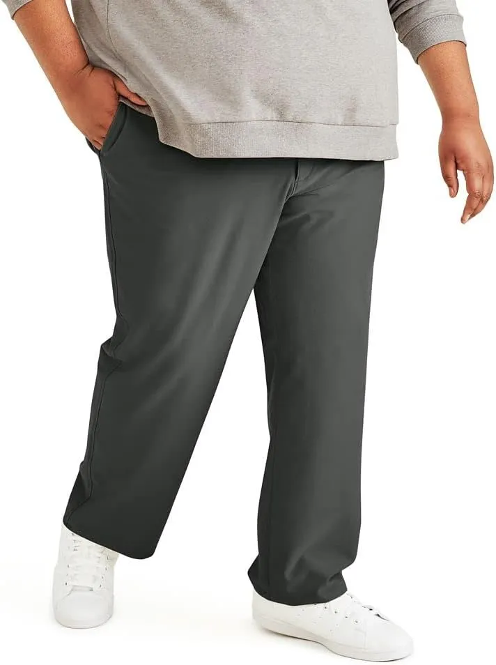 DOCKERS Mens Comfort Knit Chino Straight Fit Smart 360 Knit Pants (Regular and Big & Tall)