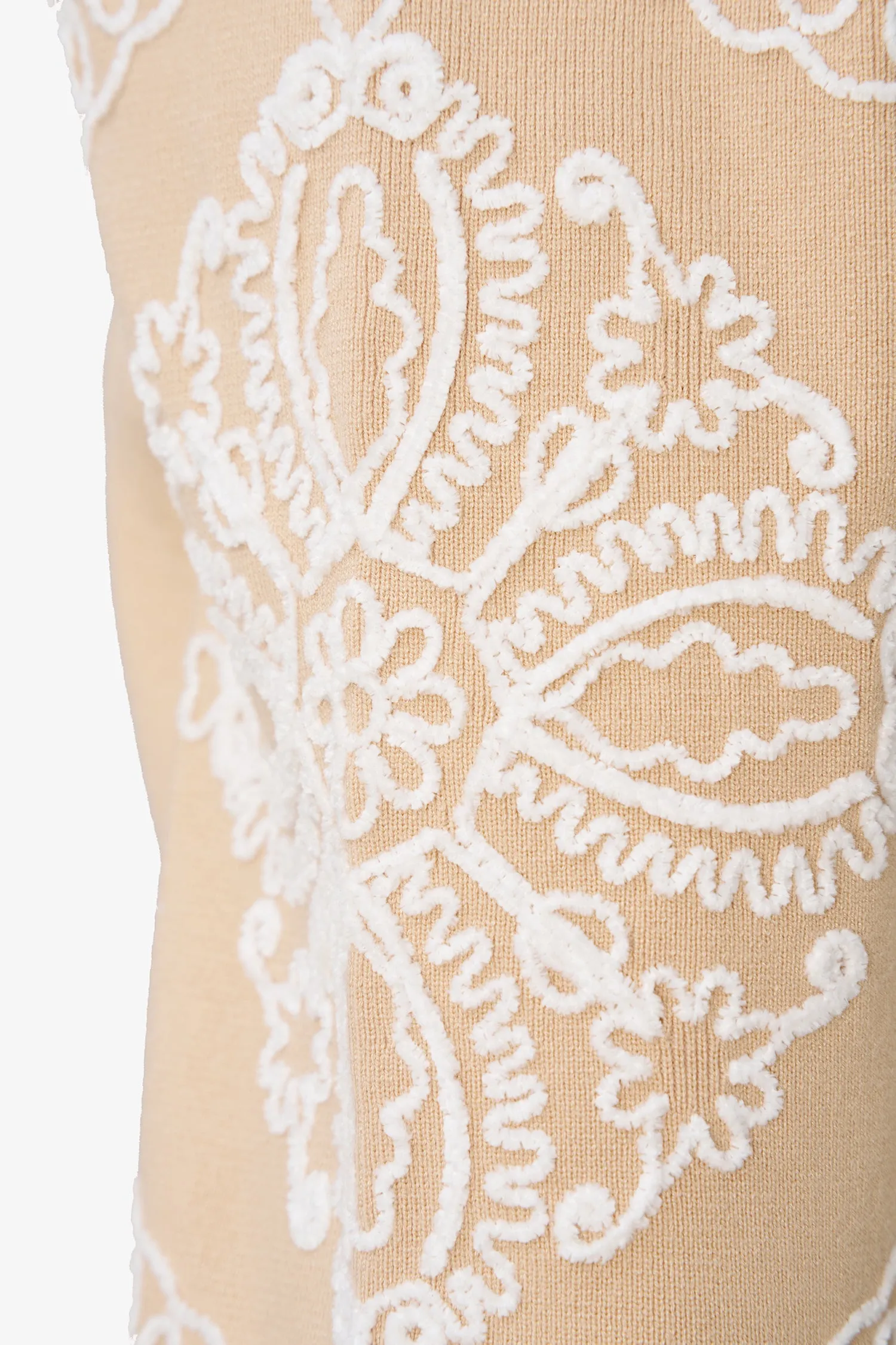 Embroidered Knit Cardigan | Ema&Carla