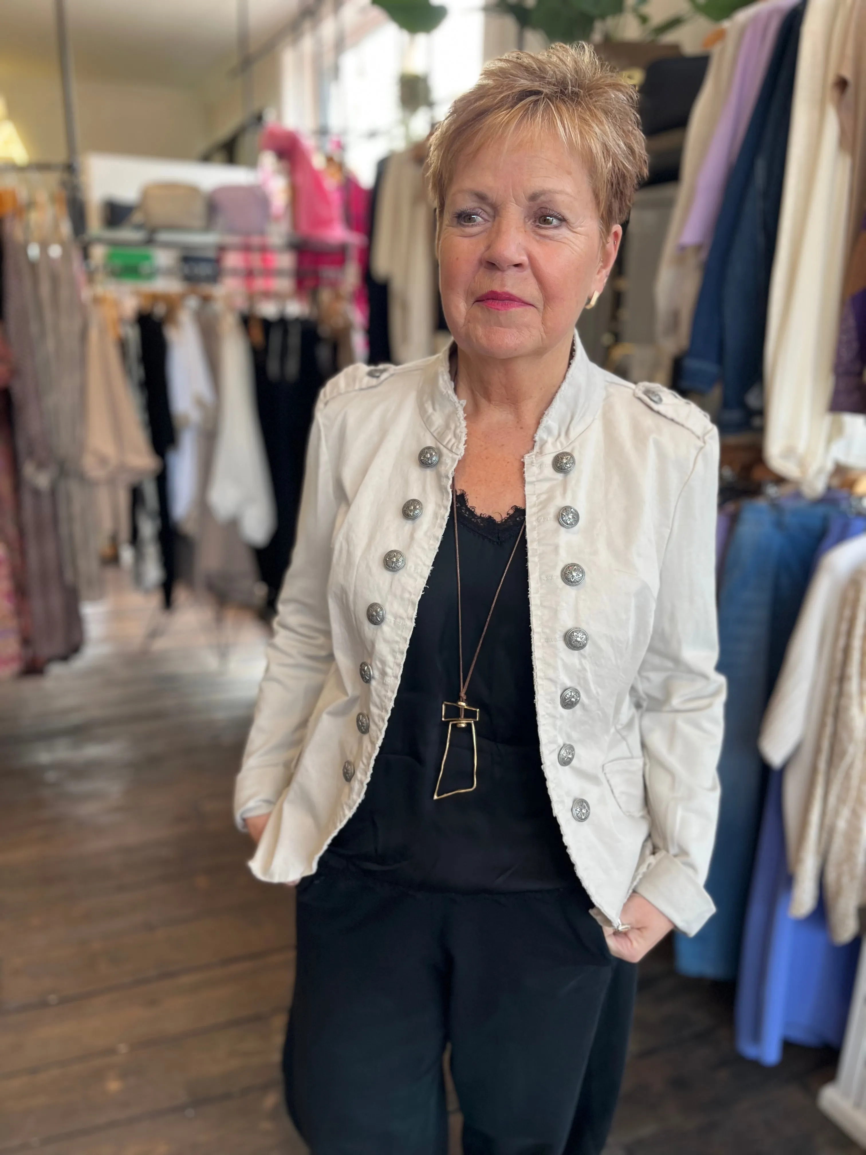 Florence Military (Cream)