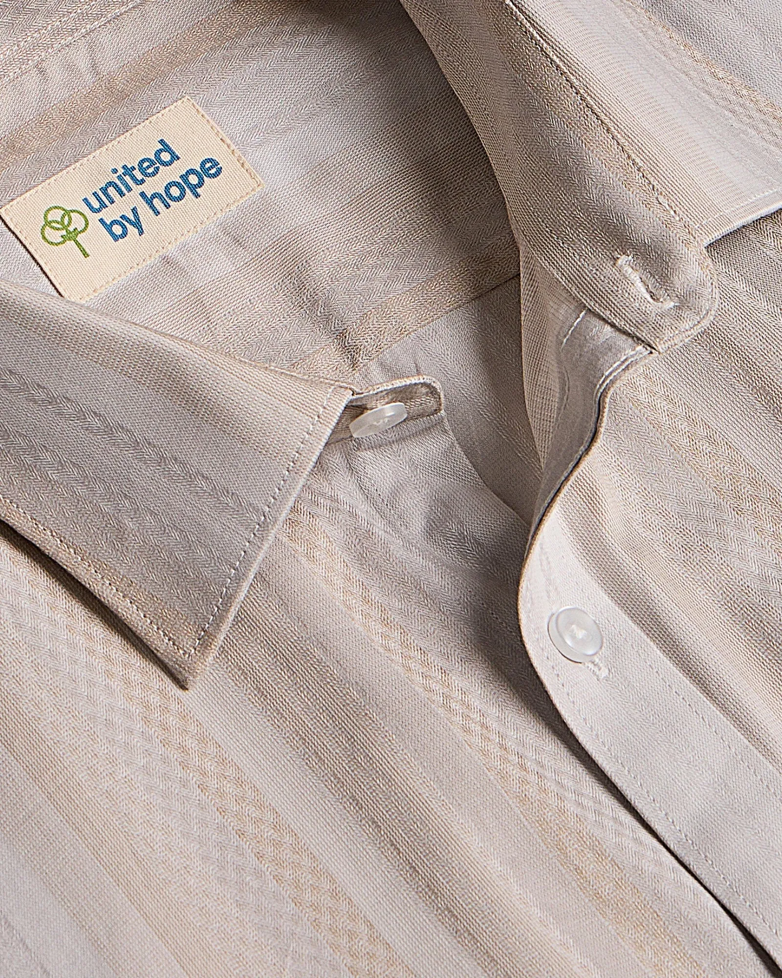 Indian Tan Striped Shirt