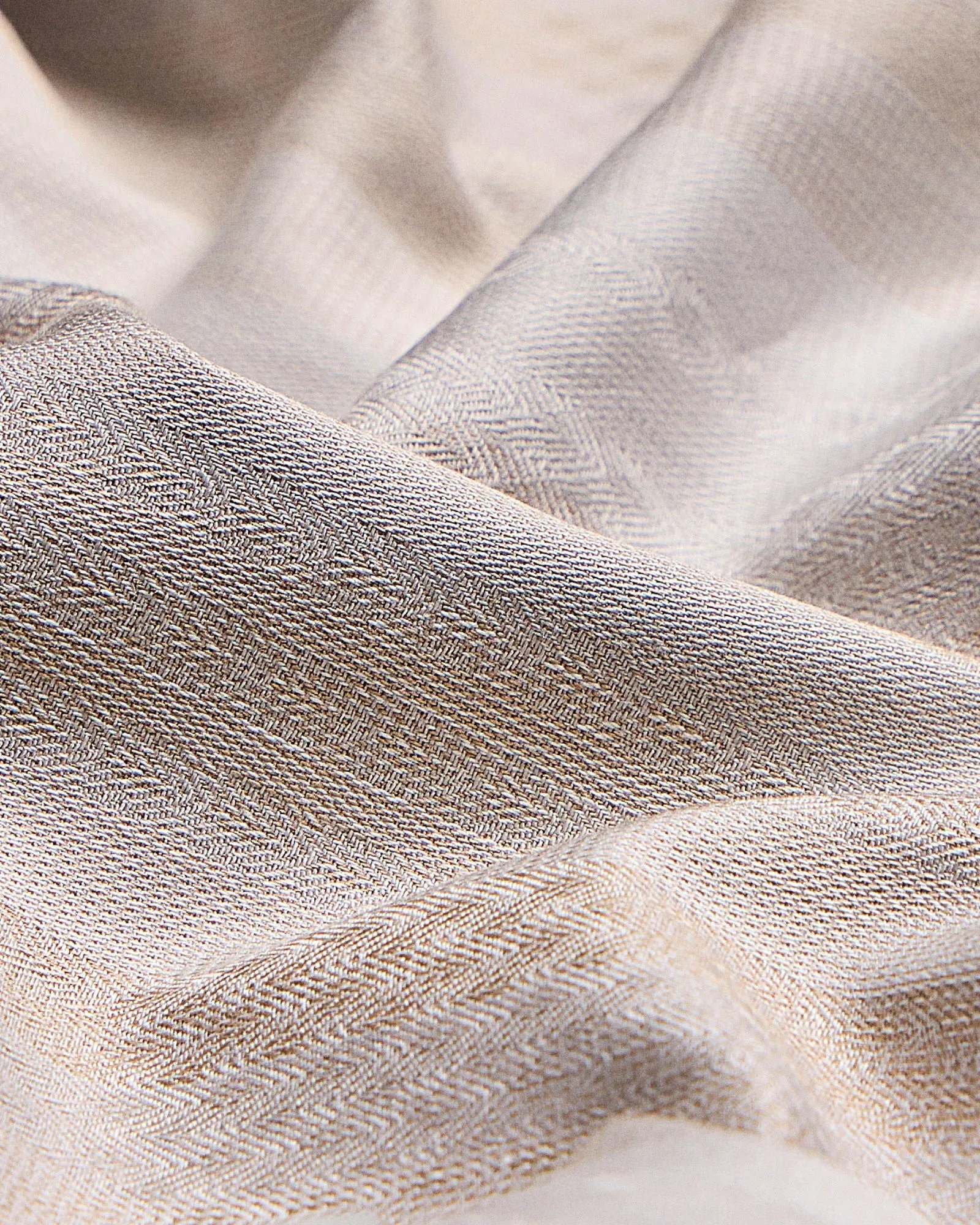 Indian Tan Striped Shirt