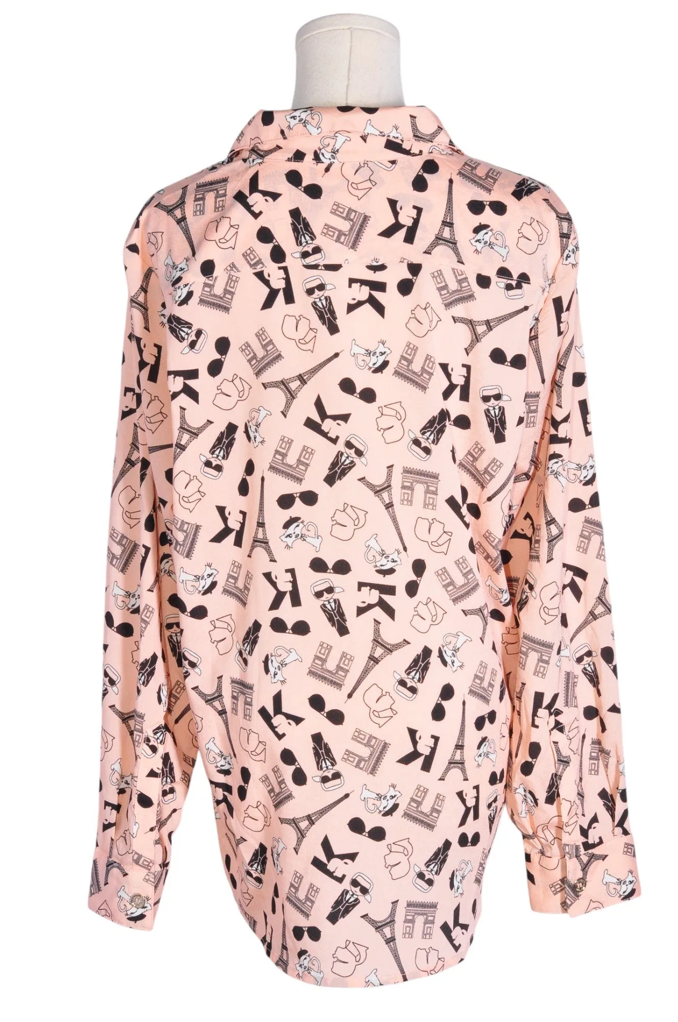 KARL LAGERFELD Women Blouses Regular fit in Pink - L