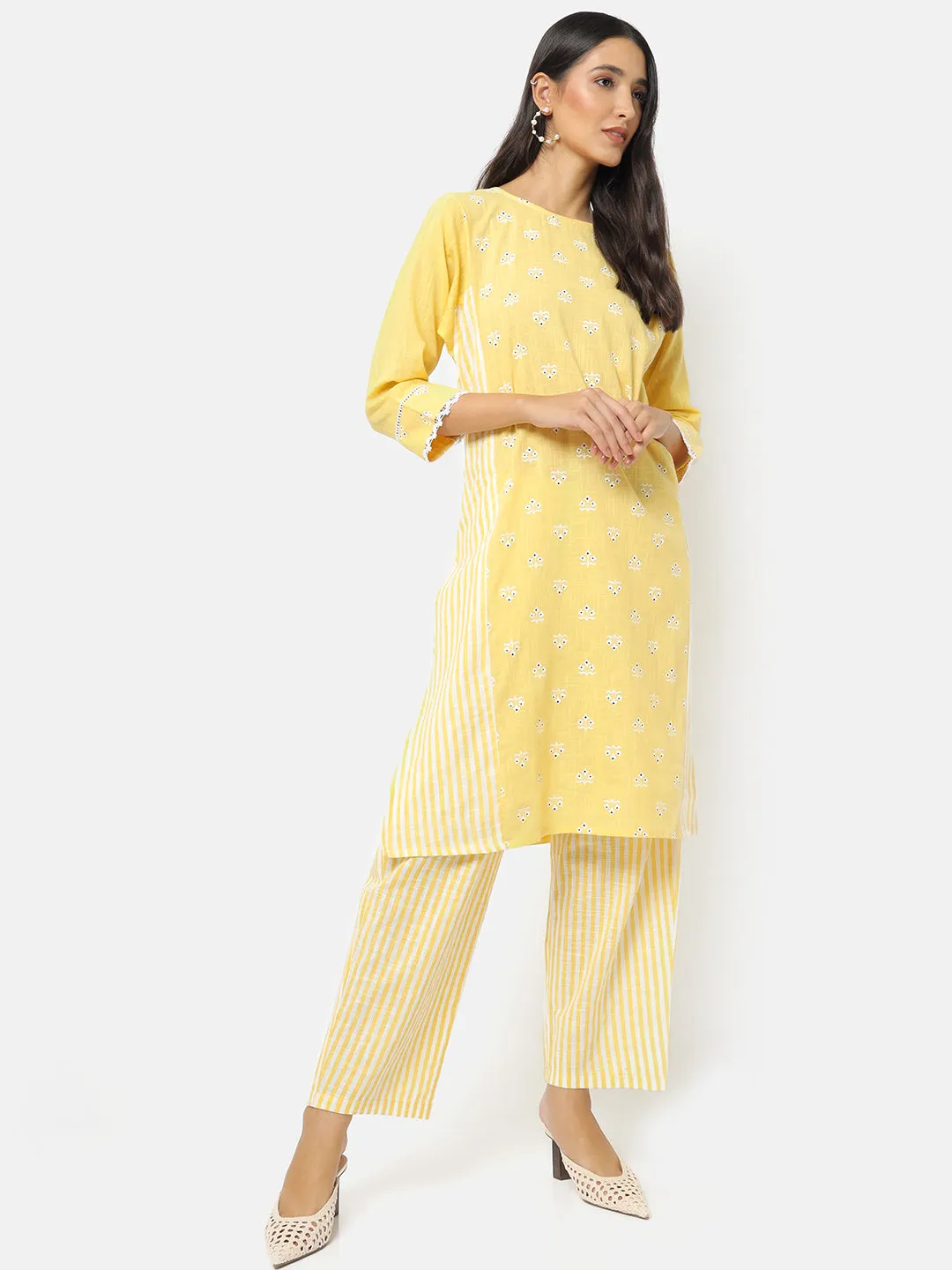 Lemonade striped trouser