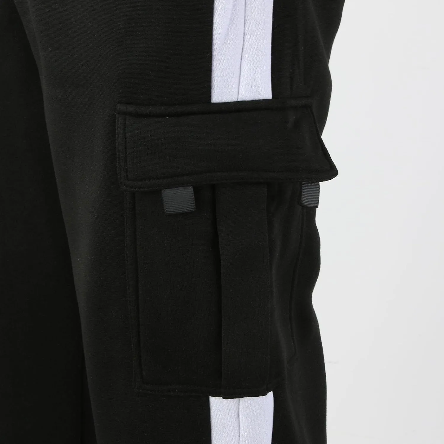 Mens Chinos Pants Slim Fit Male Color Block Sweatpants Tether Large Size Pant Loose Autumn And Winter Pants For