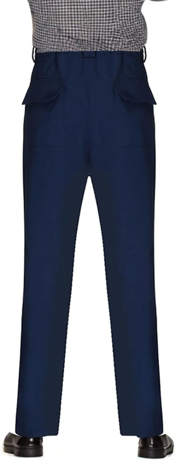 Men's Solid Color Linen Outdoor Pants Loose Casual Drawstring Long Leg Pants 2025