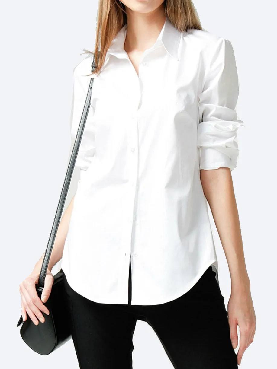 SACHA DRAKE STRETCH COTTON CLASSIC SHIRT