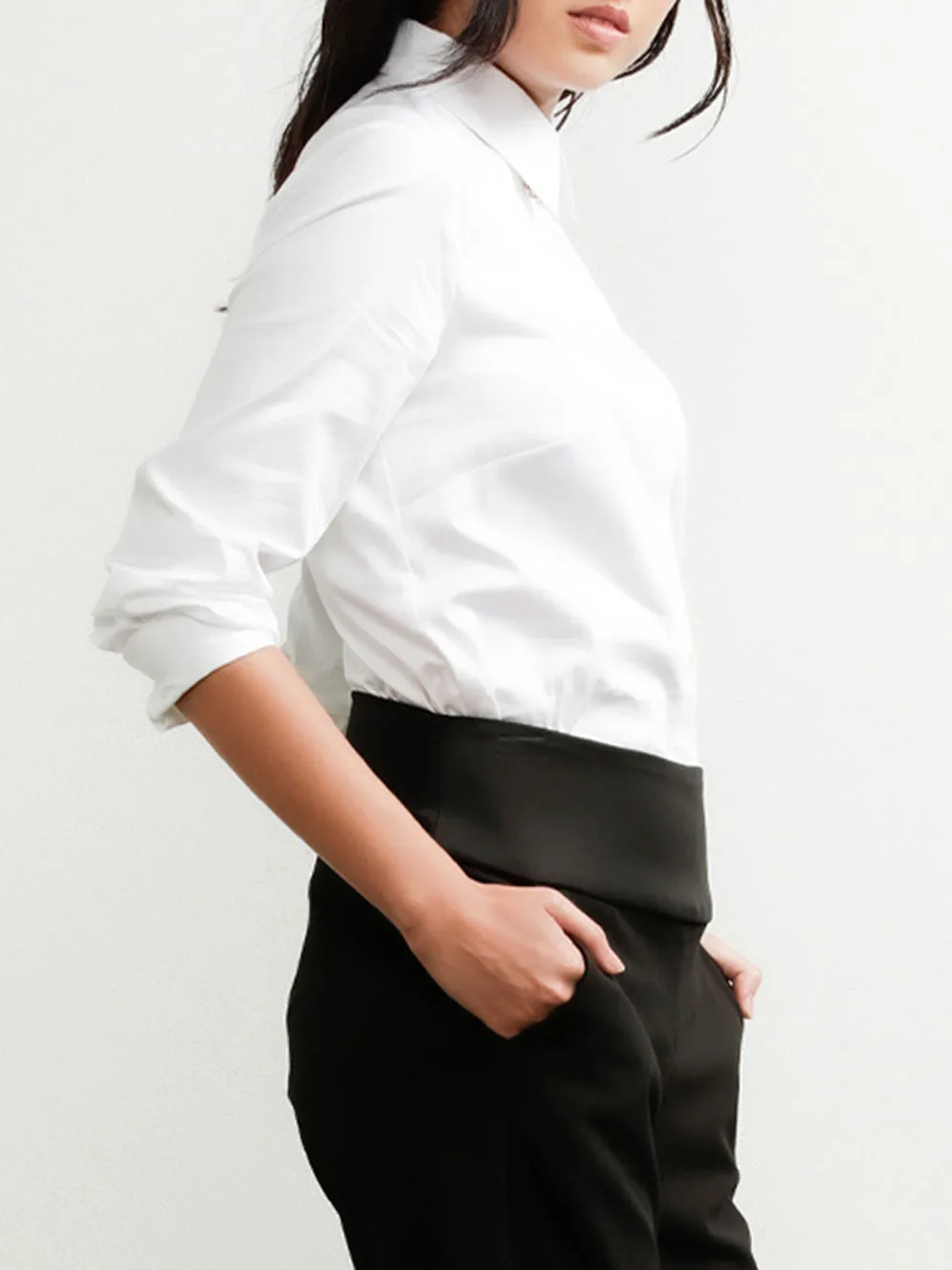 SACHA DRAKE STRETCH COTTON CLASSIC SHIRT