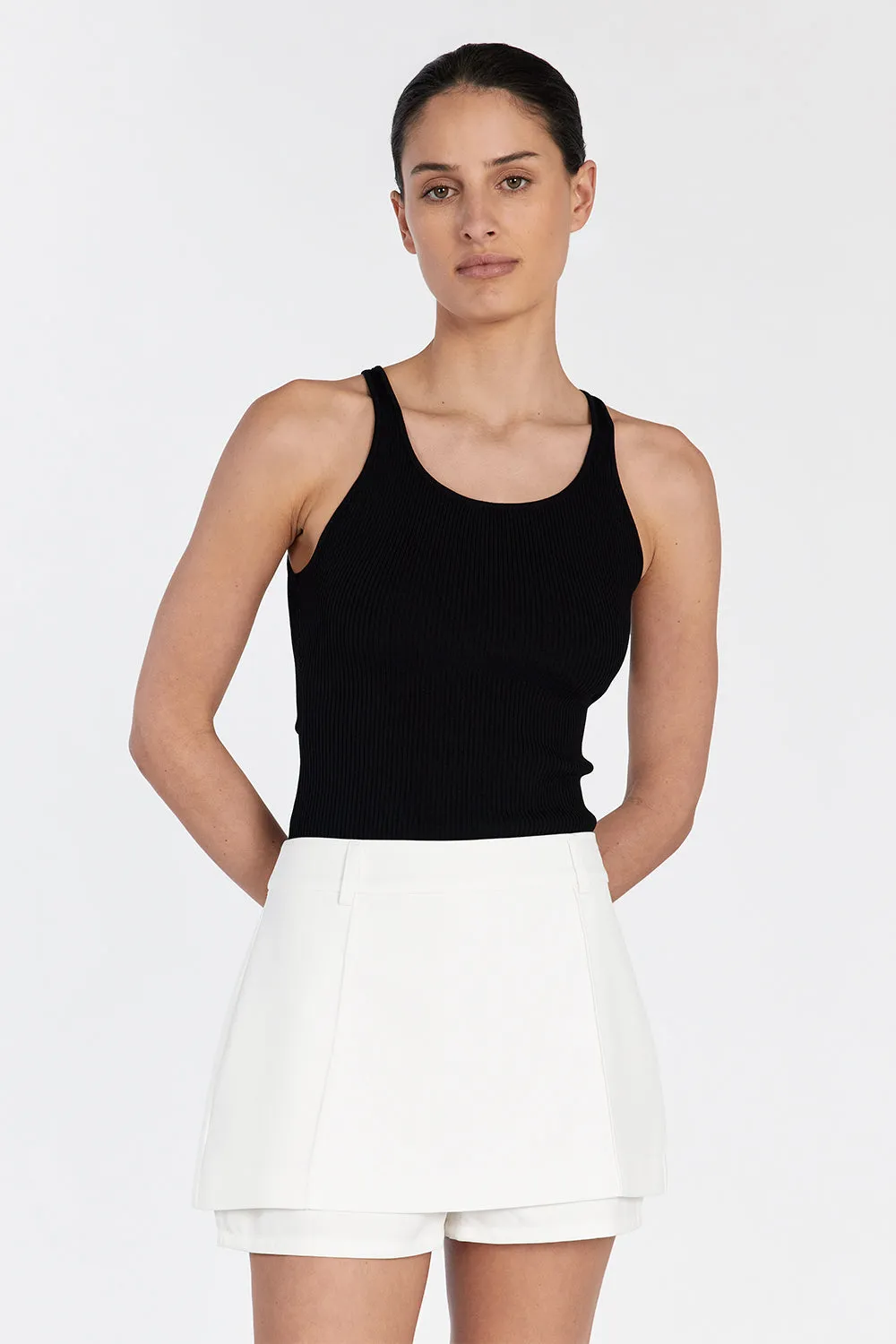 SULLIVAN WHITE MINI SKORT