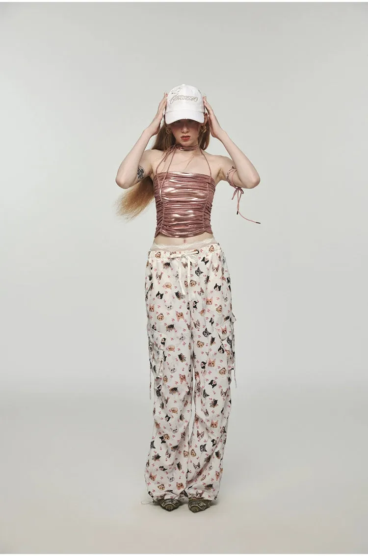 Utility Wide-Leg Pants