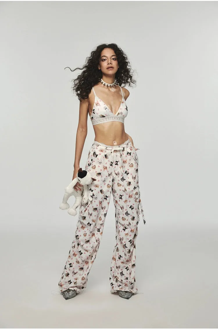 Utility Wide-Leg Pants
