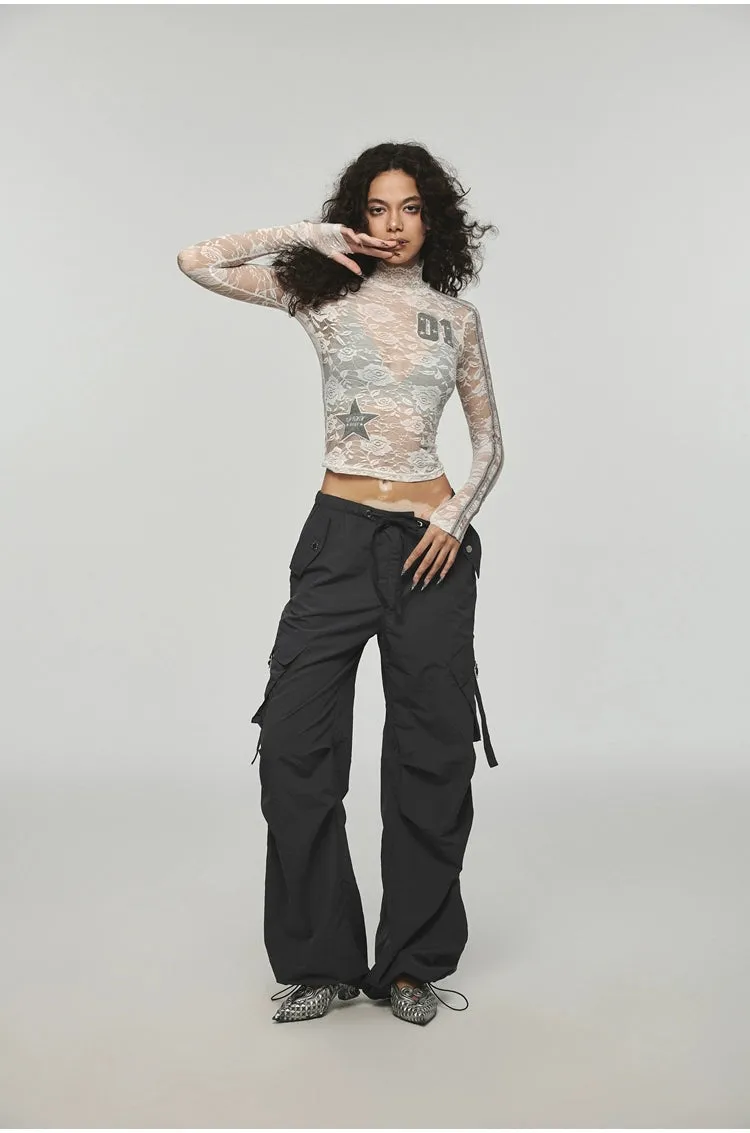 Utility Wide-Leg Pants